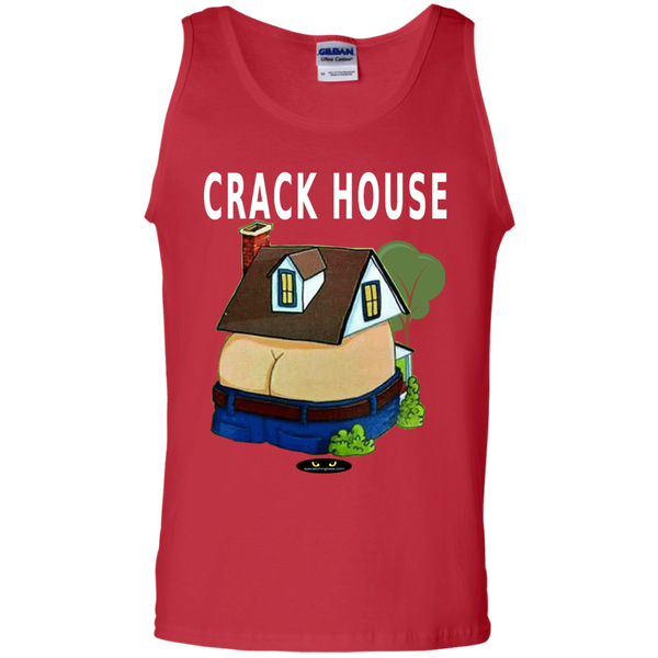 CRACK HOUSE - 100% Cotton Tank Top