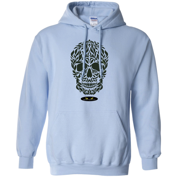 Ornate Skull - Pullover Hoodie 8 oz