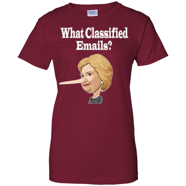 What Classified Emails? - Ladies' 100% Cotton T-Shirt