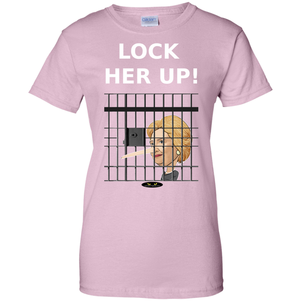 LOCK HER UP! - Ladies' Cotton Tee