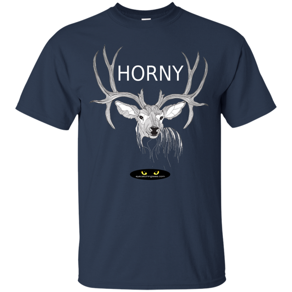 HORNY - 100% Cotton T-Shirt