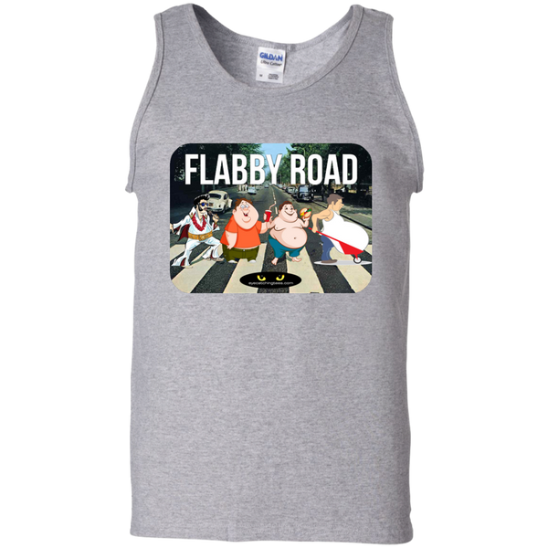 FLABBY ROAD - 100% Cotton Tank Top