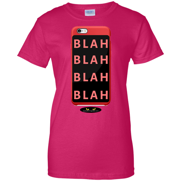 BLAH, BLAH, BLAH - Ladies' Cotton Tee