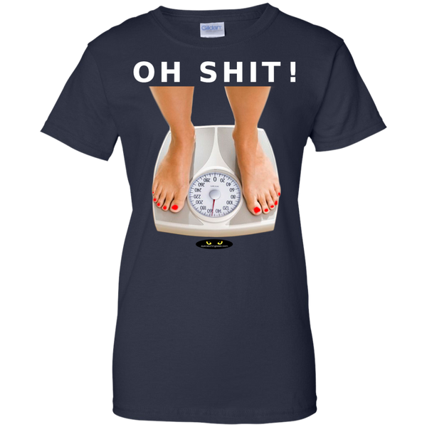 OH SHIT! - Ladies' 100% Cotton T-Shirt