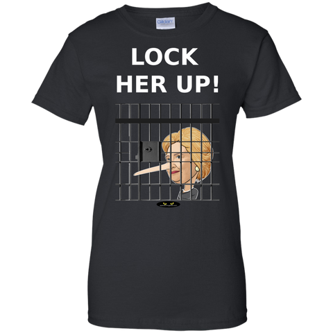 LOCK HER UP! - Ladies' Cotton Tee