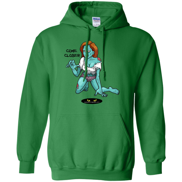 Zombie Girl Pullover Hoodie 8 oz