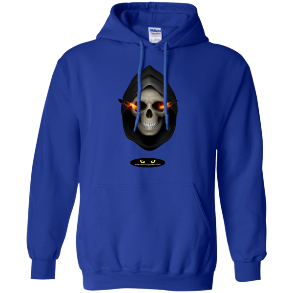 Hooded Skull - Pullover Hoodie 8 oz