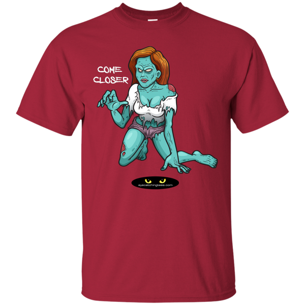 Zombie Girl_2 100% Cotton Tee Shirt