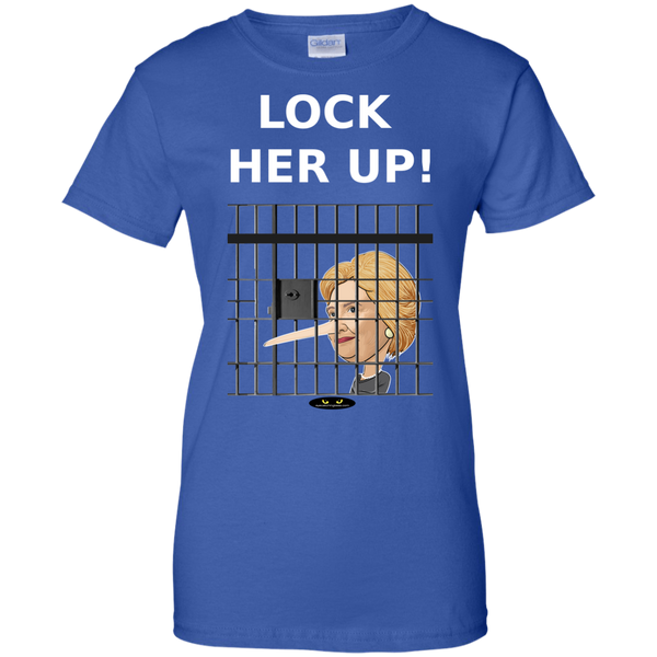 LOCK HER UP! - Ladies' Cotton Tee