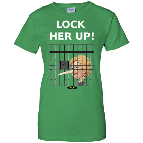 LOCK HER UP! - Ladies' Cotton Tee