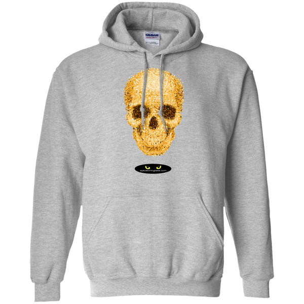 Golden Skull - Pullover Hoodie 8 oz