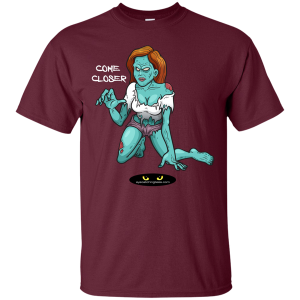 Zombie Girl_2 100% Cotton Tee Shirt