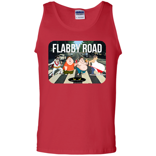 FLABBY ROAD - 100% Cotton Tank Top