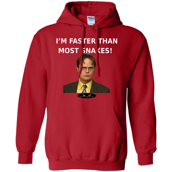 I'm Faster Than Most Snakes! - Pullover Hoodie