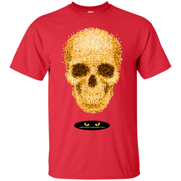 Golden Designer Skull - Ultra Cotton T-Shirt