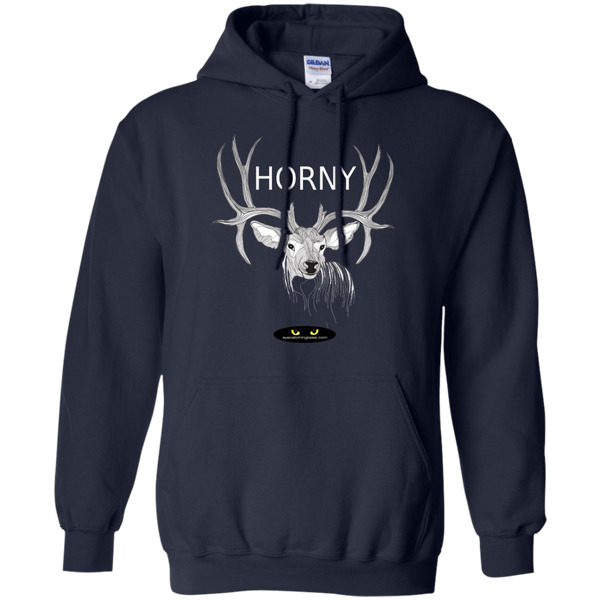 HORNY -  Pullover Hoodie