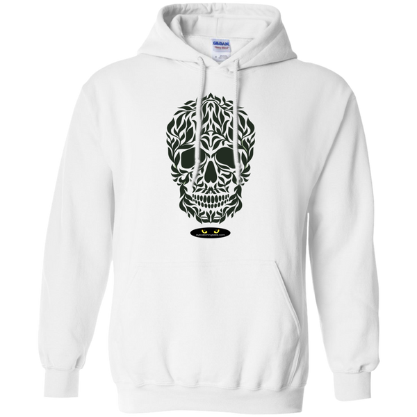 Ornate Skull - Pullover Hoodie 8 oz