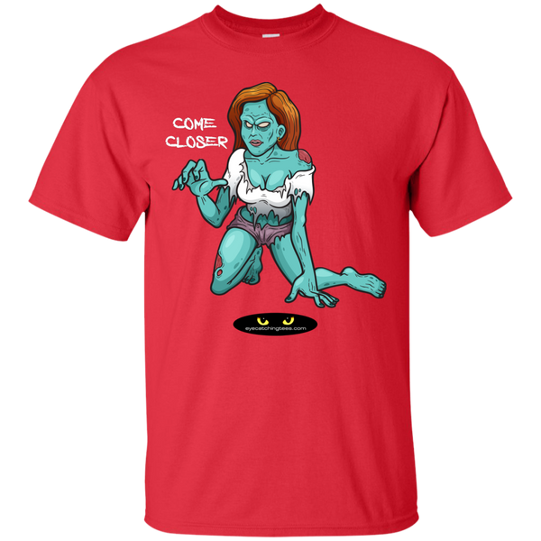 Zombie Girl_2 100% Cotton Tee Shirt