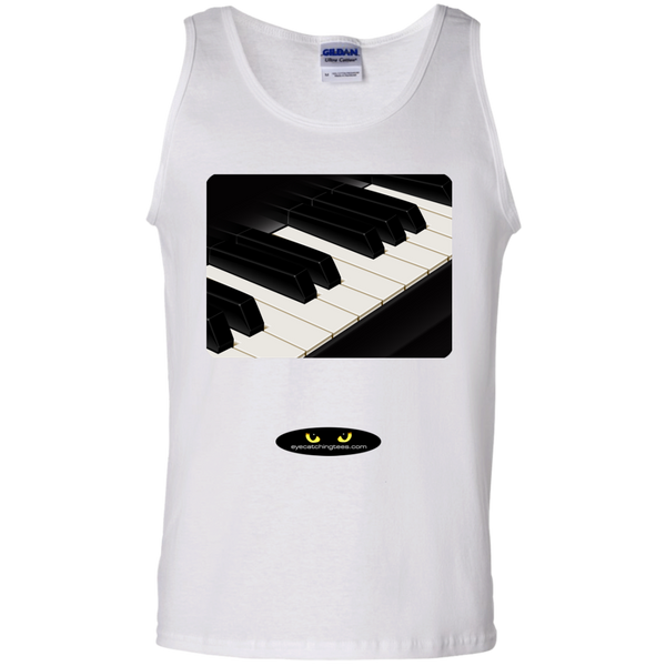 Piano Keys - 100% Cotton Tank Top