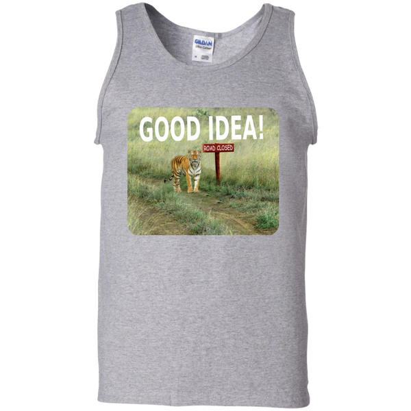 Road Closed - 100% Cotton Tank Top