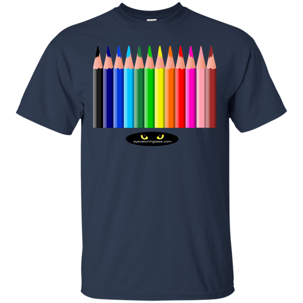 Hot Colored Pencils - Ultra Cotton T-Shirt