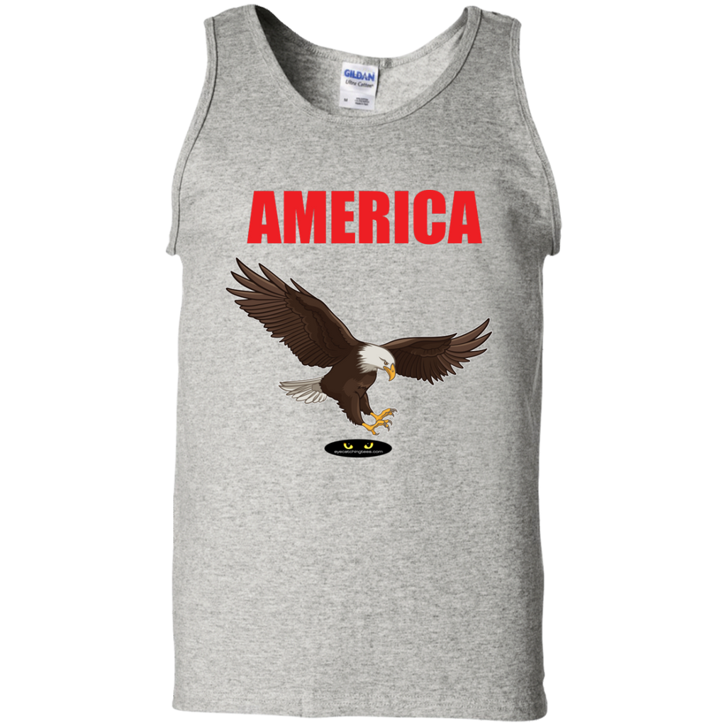 AMERICA'S EAGLE - 100% Cotton Tank Top