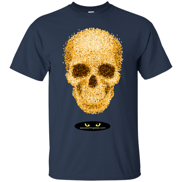 Golden Designer Skull - Ultra Cotton T-Shirt