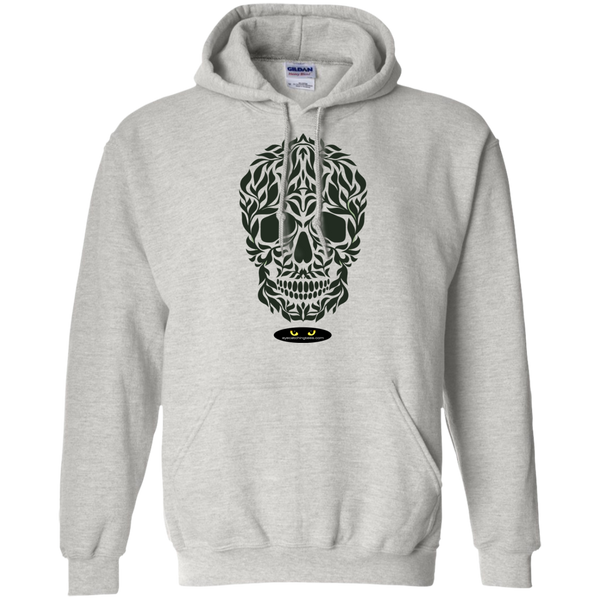 Ornate Skull - Pullover Hoodie 8 oz