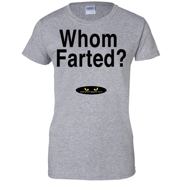 Whom Farted? - Ladies' 100% Cotton T-Shirt