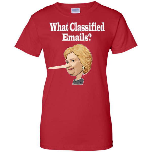 What Classified Emails? - Ladies' 100% Cotton T-Shirt