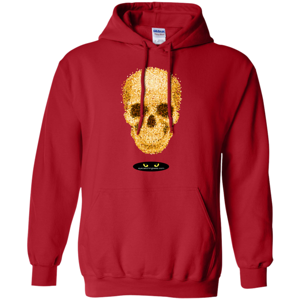 Golden Skull - Pullover Hoodie 8 oz