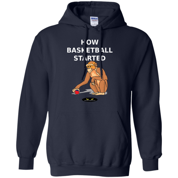 How Basketball Started - Pullover Hoodie