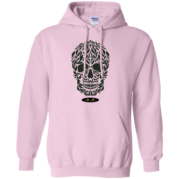 Ornate Skull - Pullover Hoodie 8 oz