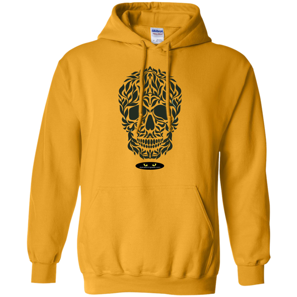 Ornate Skull - Pullover Hoodie 8 oz