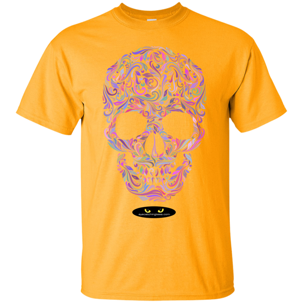 Colorful Skull Design - Ultra Cotton T-Shirt