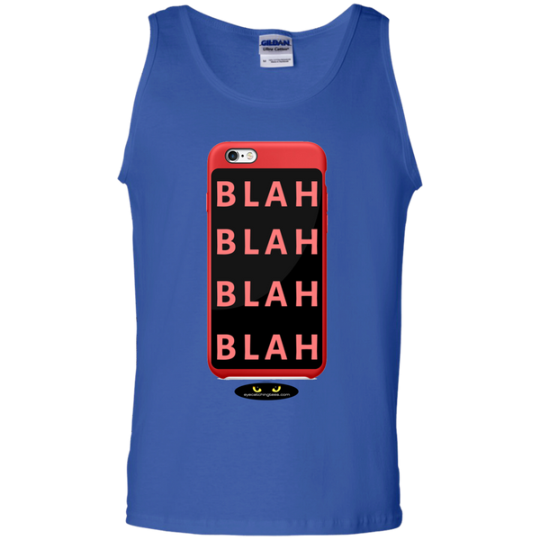 BLAH, BLAH, BLAH - 100% Cotton Tank Top