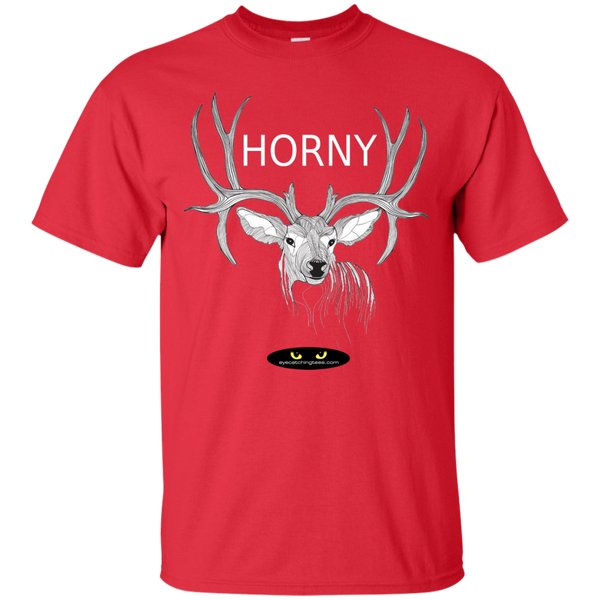 Horny Deer Image - Ultra Cotton T-Shirt