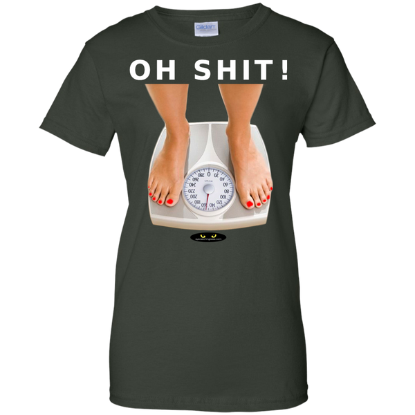 OH SHIT! - Ladies' 100% Cotton T-Shirt