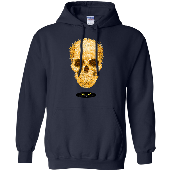 Golden Skull - Pullover Hoodie 8 oz