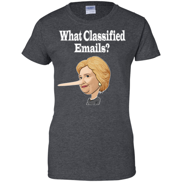 What Classified Emails? - Ladies' 100% Cotton T-Shirt