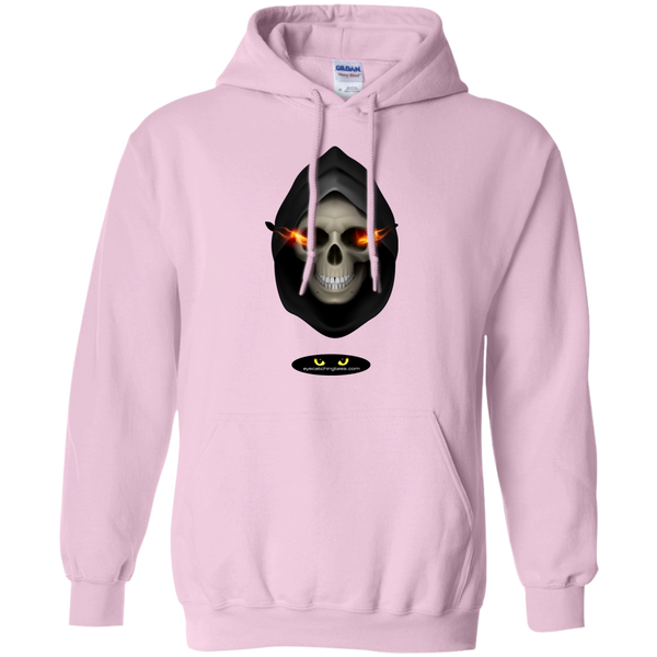 Hooded Skull - Pullover Hoodie 8 oz