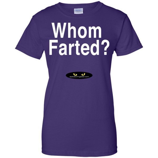 Whom Farted? - Ladies' 100% Cotton T-Shirt