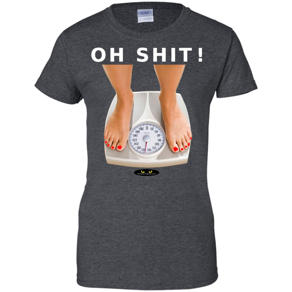 OH SHIT! - Ladies' 100% Cotton T-Shirt