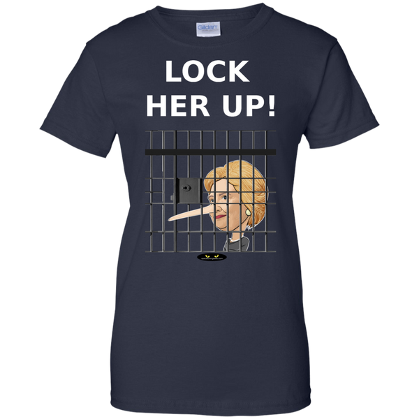 LOCK HER UP! - Ladies' 100% Cotton Tee