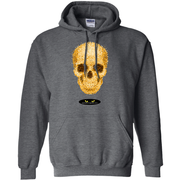 Golden Skull - Pullover Hoodie 8 oz