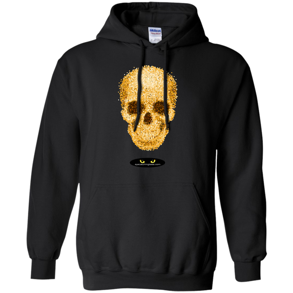 Golden Skull - Pullover Hoodie 8 oz