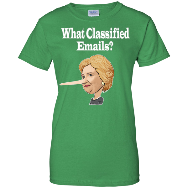 What Classified Emails? - Ladies' 100% Cotton T-Shirt