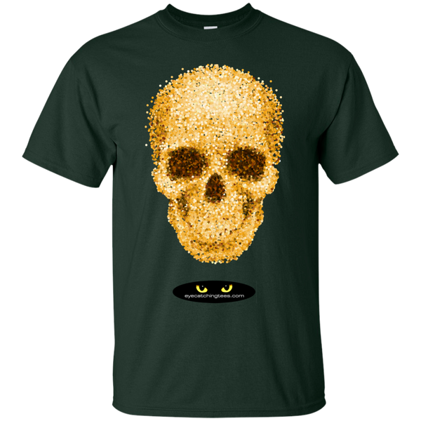 Golden Designer Skull - Ultra Cotton T-Shirt