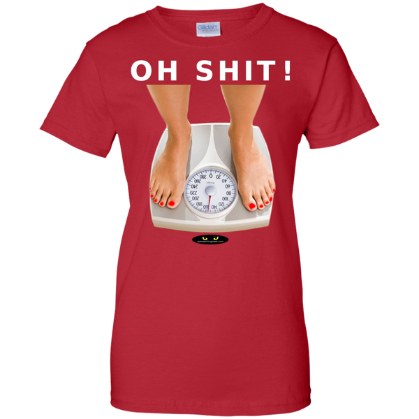 OH SHIT! - Ladies' 100% Cotton T-Shirt