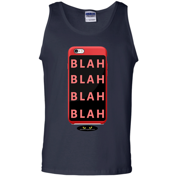 BLAH, BLAH, BLAH - 100% Cotton Tank Top